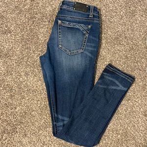 Buckle Black skinny jeans